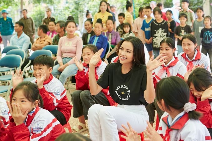 Miss Universe 2022 1 1 Ngọc Châu gây quỹ thành công, hỗ trợ chi phí chữa trị cho trẻ em dị tật bẩm sinh