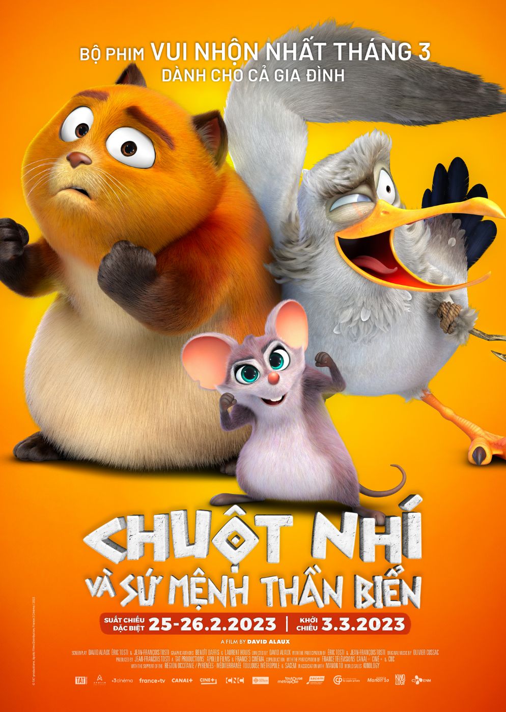 Poster Argonuts Chuột Nhí Và Sứ Mệnh Thần Biển: Phim hoạt hình vui nhộn nhất màn ảnh rộng tháng 3