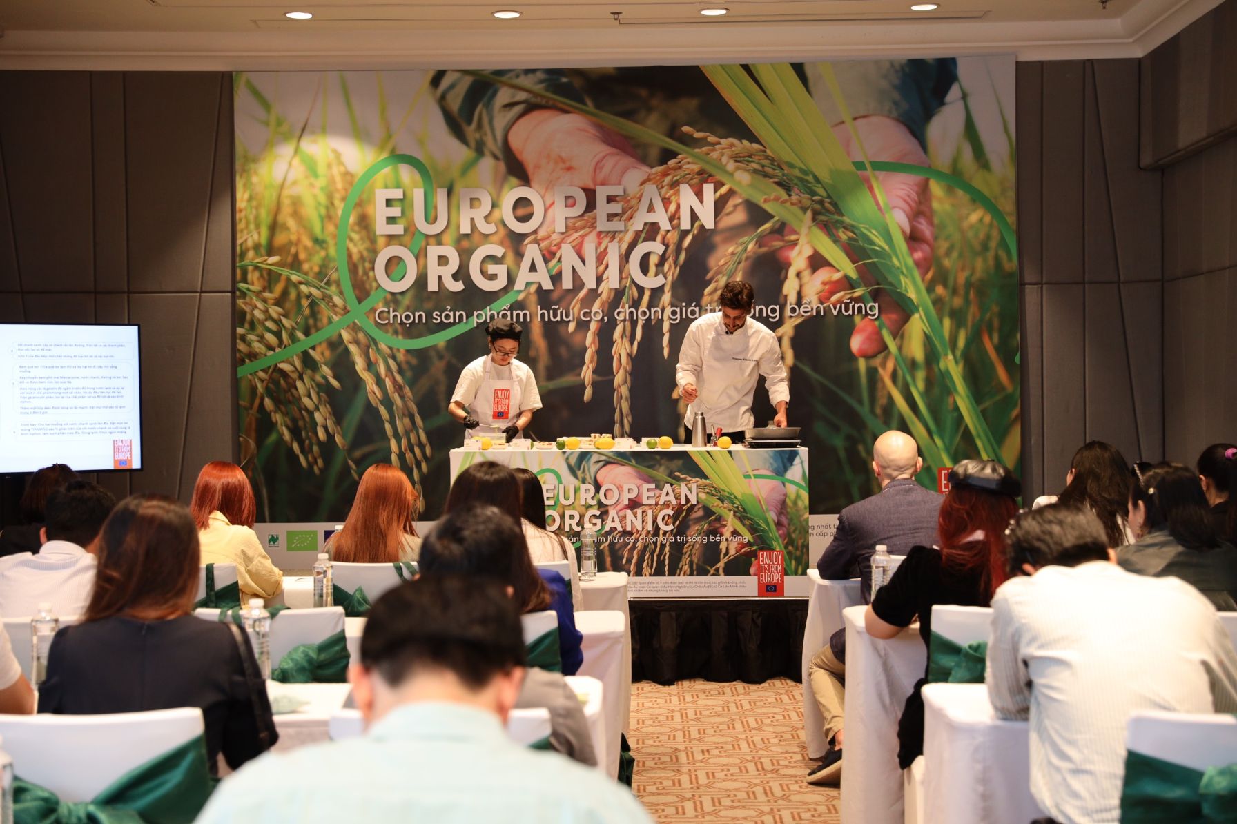 Hội Thảo Báo Chí Hữu cơ Châu Âu Thưởng thức hương vị hữu cơ châu Âu tại Việt Nam