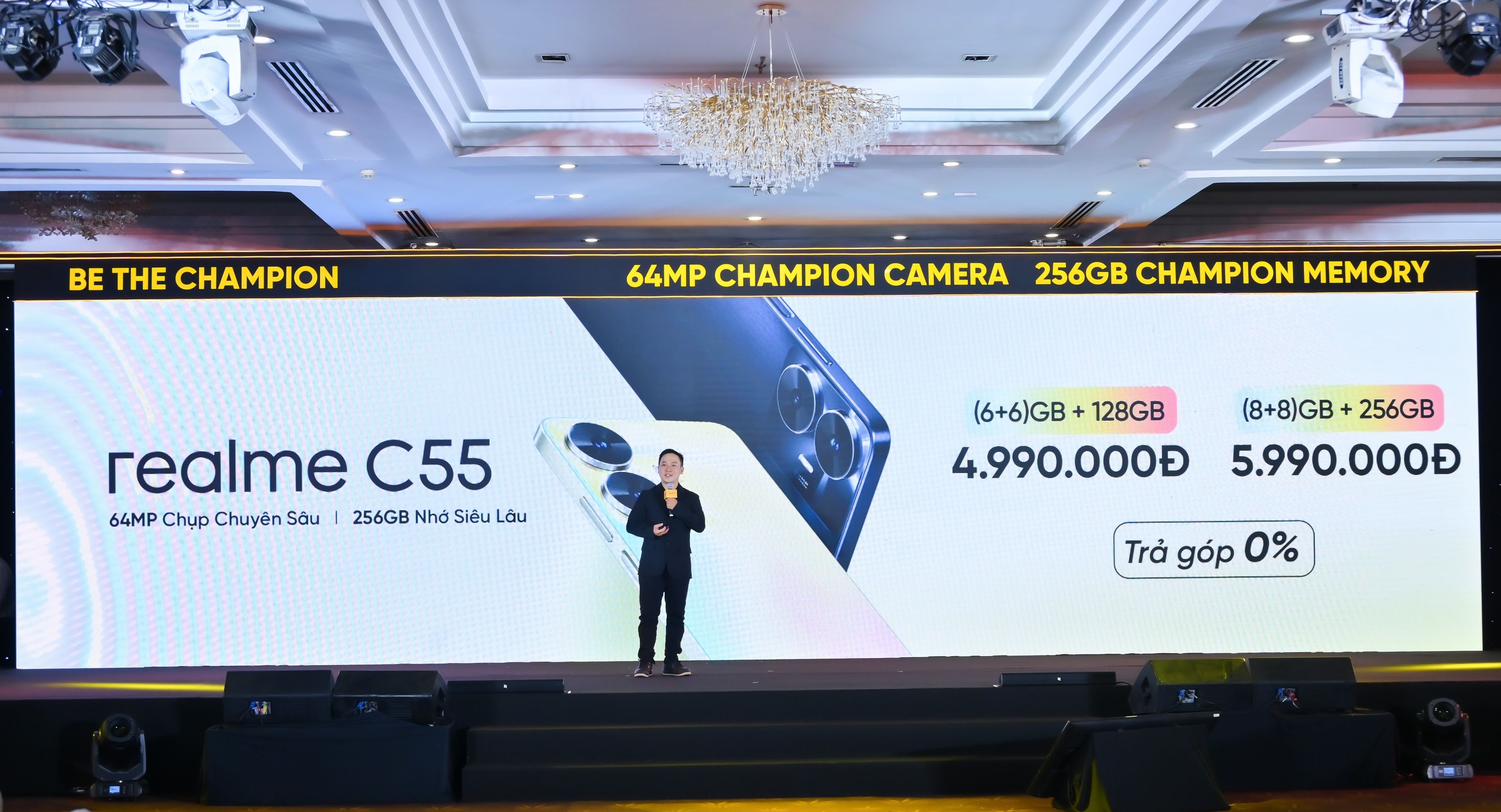 realme 3 realme C55 chính thức mở bán tại Việt Nam, cơ hội trúng thưởng Honda Wave RSX