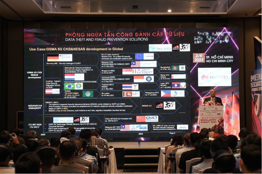 Huawei Vietnam Security Summit 2023 2 Huawei tại Vietnam Security Summit 2023: Bảo mật dữ liệu là yếu tố then chốt tạo nên nền kinh tế số thịnh vượng