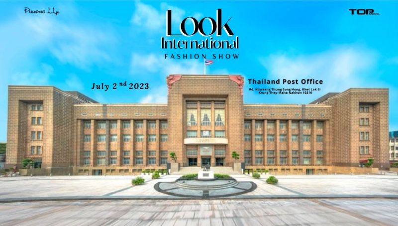 Thailand Post Office Bưu điện quốc gia Thái Lan nơi tổ chức show diễn 1 NTK Phương Hồ tổ chức show thời trang đầu tiên tại nước ngoài