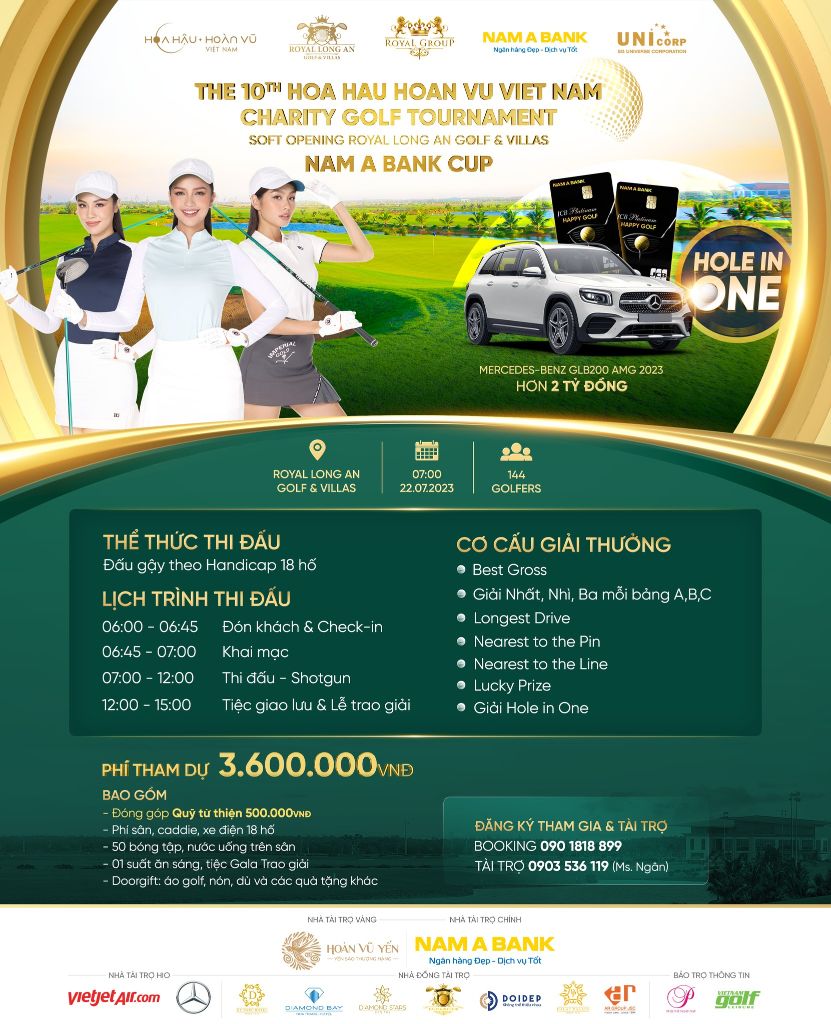 357542491 233694132915554 6666894309029281987 n Khởi động giải golf từ thiện Hoa hau Hoan Vu Vietnam Charity Golf Tournament 2023