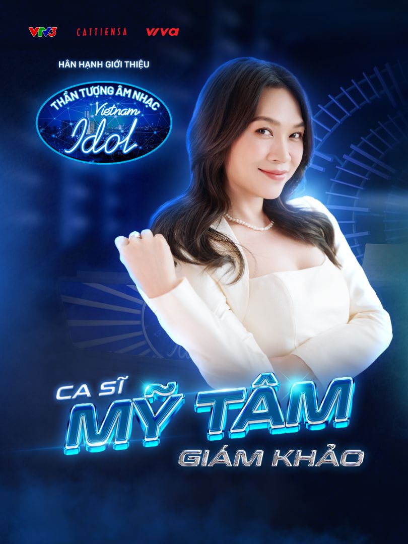 Poster GK Mytam6 Mỹ Tâm trở lại ghế nóng Vietnam Idol 2023 sau 7 năm