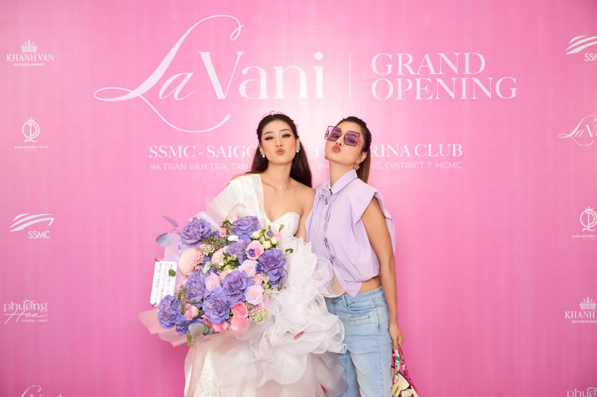 Tham do Lavani Grand Opening173 Hoa hậu Khánh Vân ra mắt thương hiệu thời trang riêng