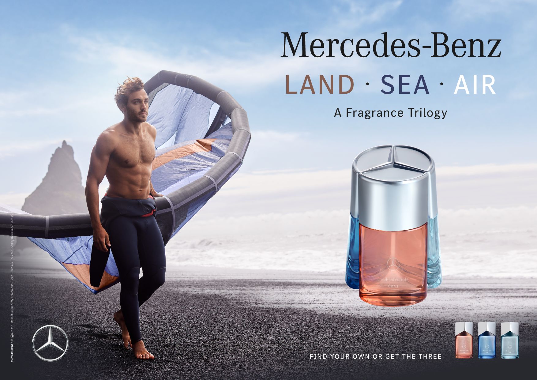 Mercedes Benz LSA AdMan 297x210 Mercedes Benz Land, Sea, Air   Bộ ba mùi hương sáng tạo mới