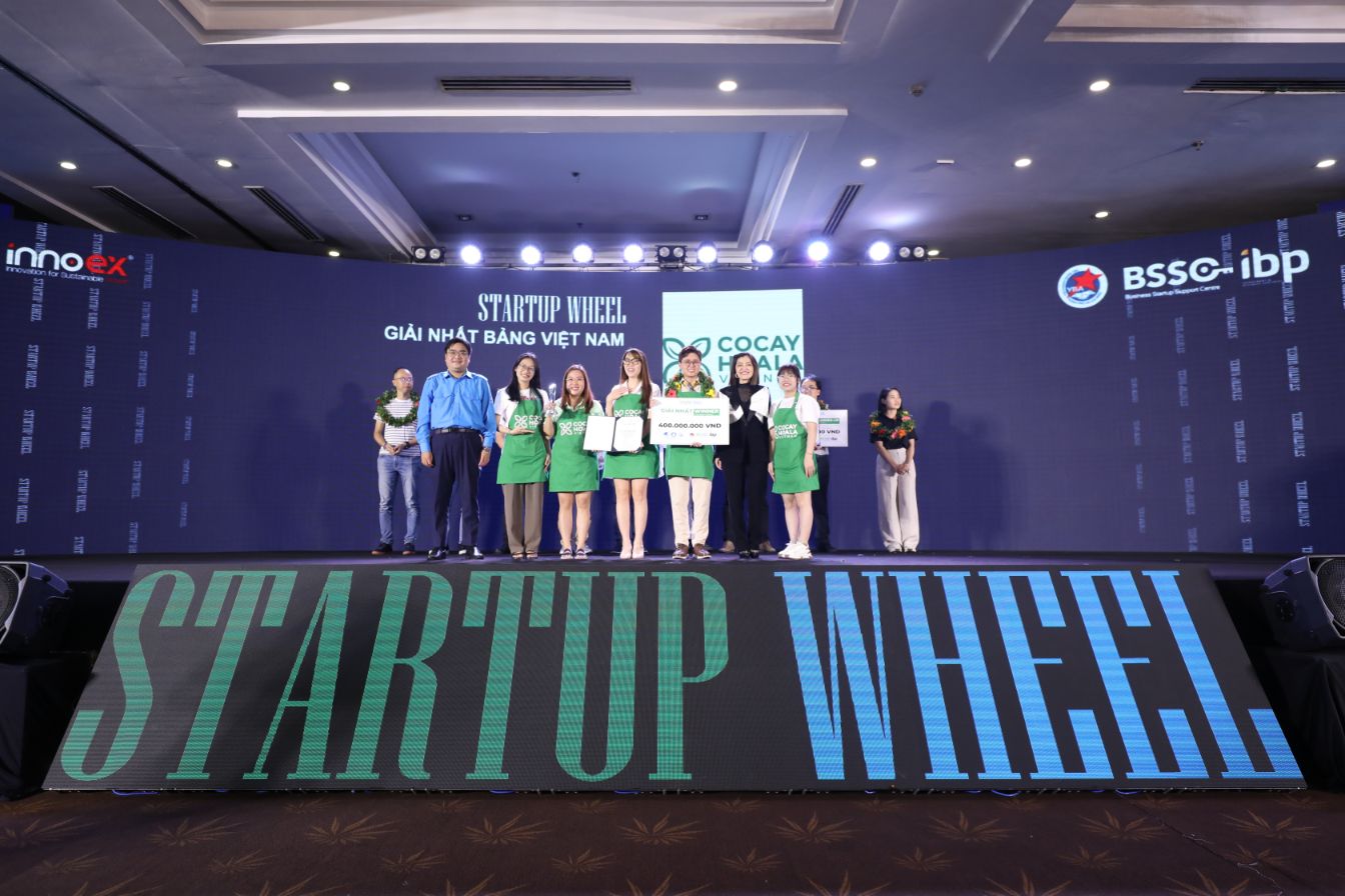 Startup Wheel 13 Cỏ cây hoa lá giành giải thưởng 400 triệu đồng từ Startup Wheel