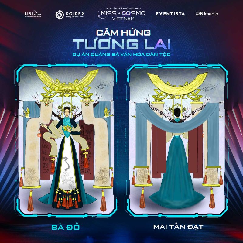 BÀ ĐỒ Ấn tượng với dự án Quảng bá Văn hóa Dân tộc   Miss Cosmo Vietnam 2023