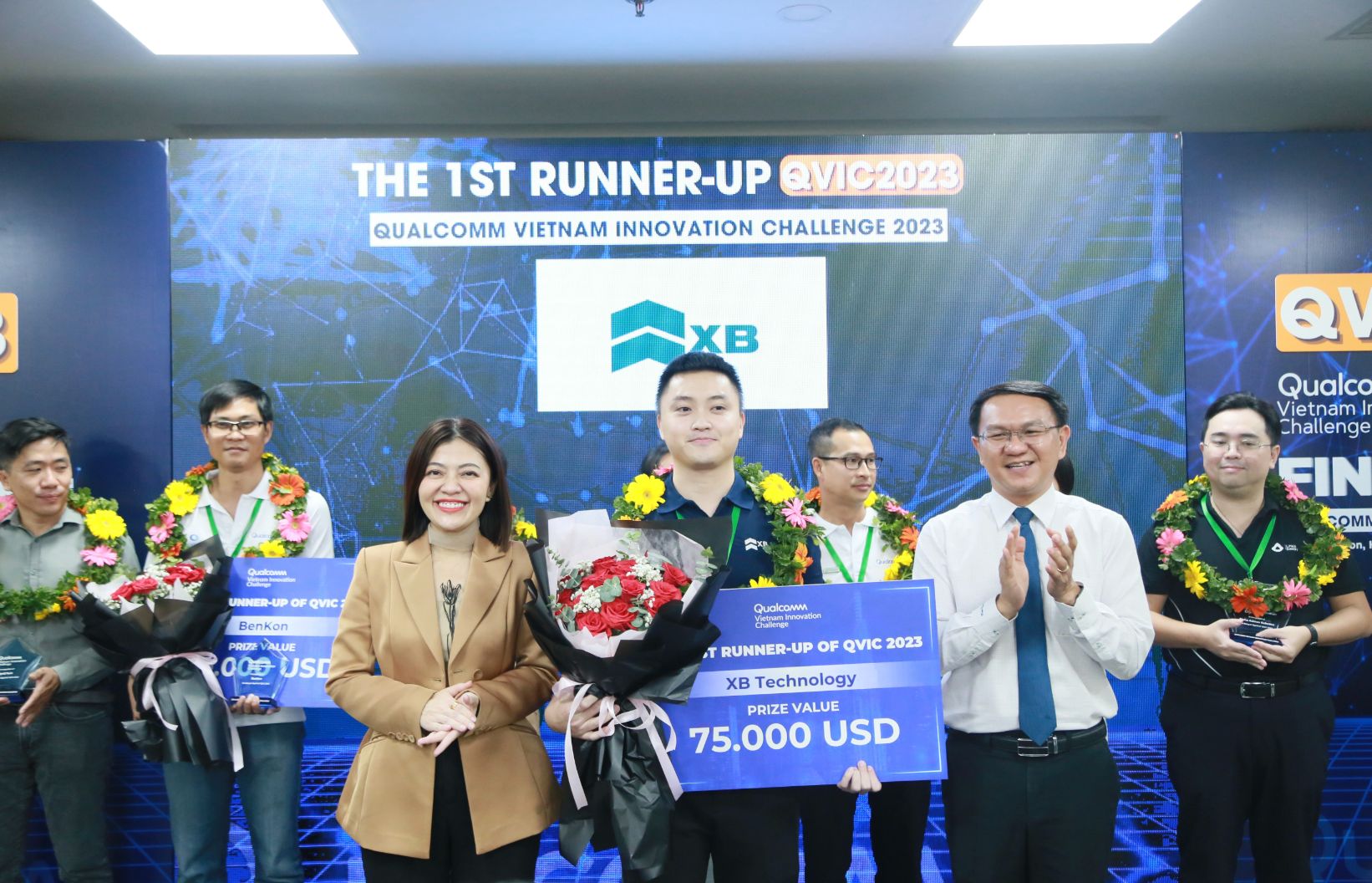 Giai nhi   XB Thử thách Đổi mới sáng tạo Qualcomm Việt Nam 2023 công bố top 3 chiến thắng