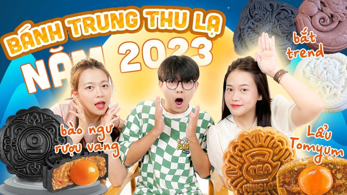 Hôm nay ăn gì 1 Độc lạ bánh trung thu 2023, món nào hot trend đều được đưa vào bánh?