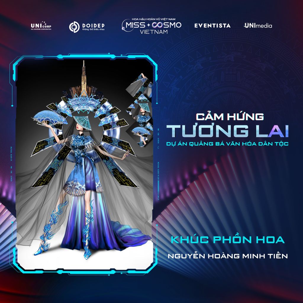 KHÚC PHỒN HOA Ấn tượng với dự án Quảng bá Văn hóa Dân tộc   Miss Cosmo Vietnam 2023