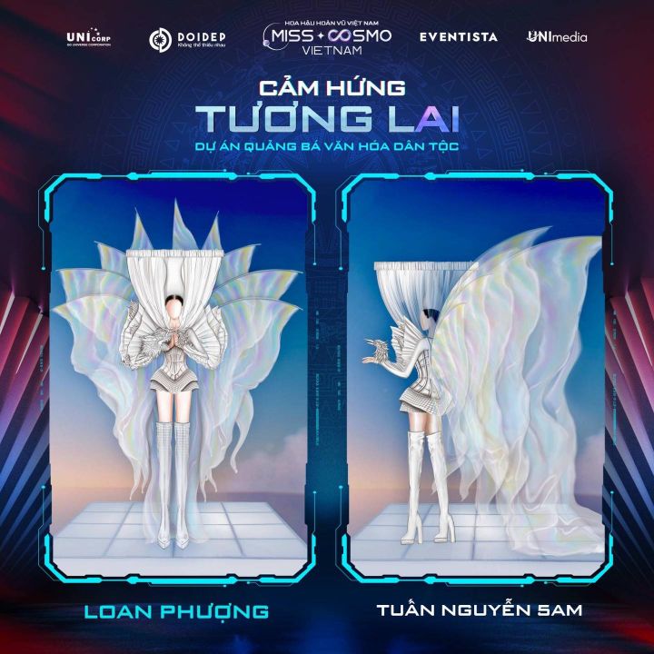 LOAN PHƯỢNG Ấn tượng với dự án Quảng bá Văn hóa Dân tộc   Miss Cosmo Vietnam 2023