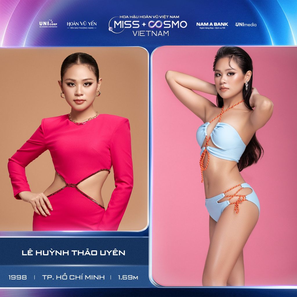 LÊ HUỲNH THẢO UYÊN Miss Cosmo Vietnam 2023 bùng nổ với loạt thí sinh chất lượng cao lộ diện