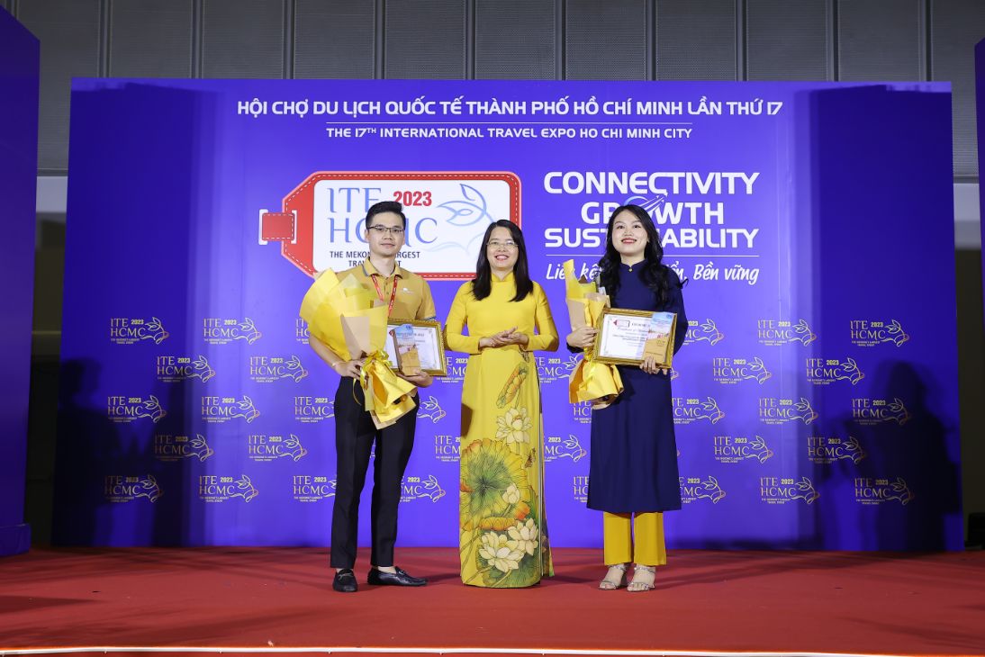 giai thuong du lich 1 Vinh danh 99 doanh nghiệp tại “Giải thưởng du lịch ITE HCMC 2023”