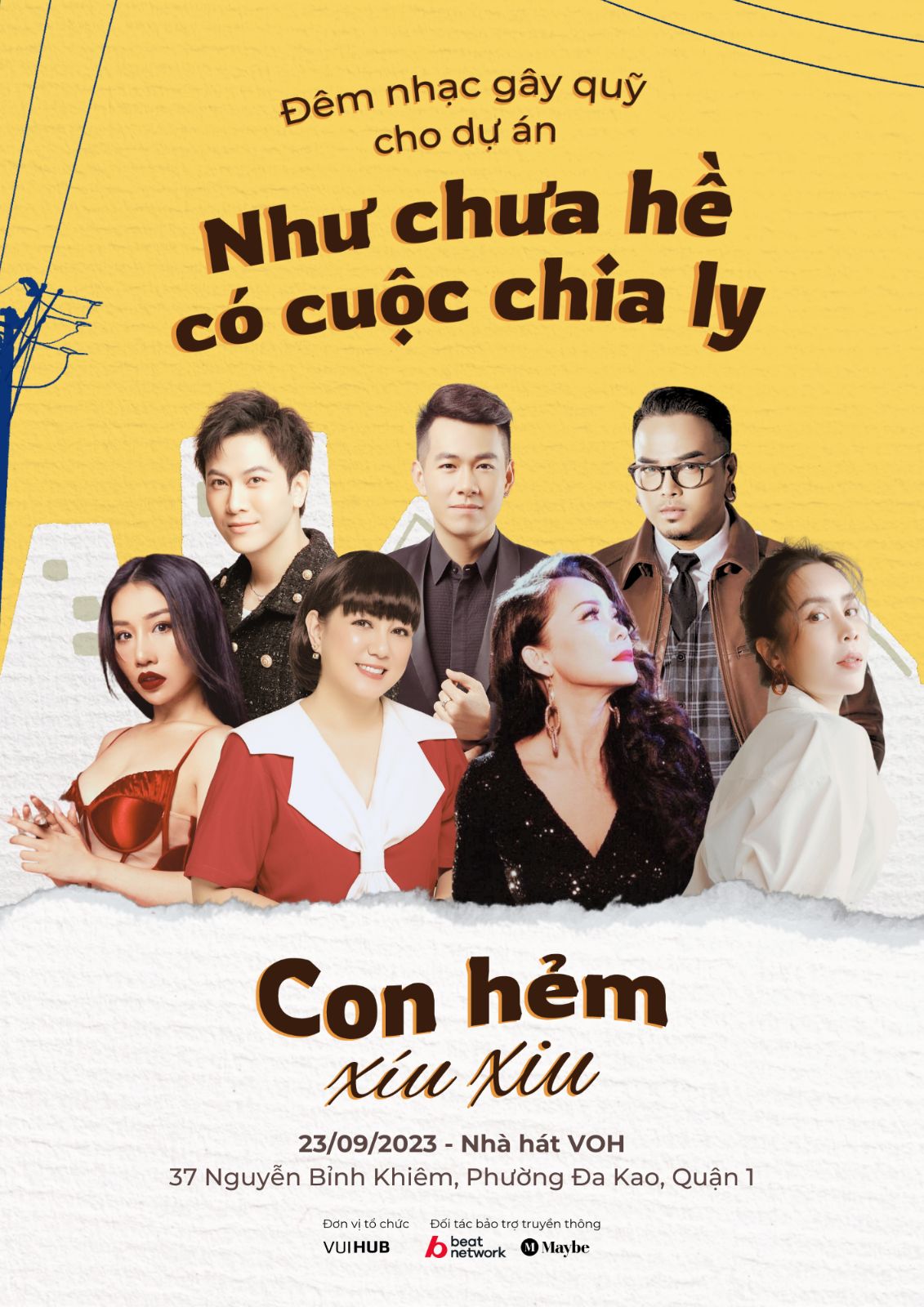 “Con Hẻm Xíu Xiu” 1 Con Hẻm Xíu Xiu tiếp sức Như Chưa Hề Có Cuộc Chia Ly