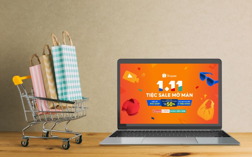 siêu sale 11.11 1 Shopee tung loạt deal hàng hiệu sale kịch liệt đến 50% ngày cuối tháng 