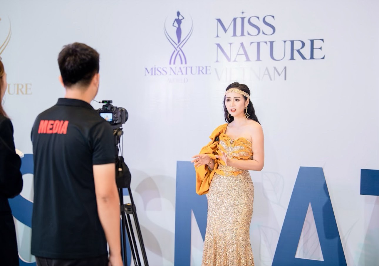 Bùi Thanh Hương 2 Doanh nhân Bùi Thanh Hương xinh đẹp chấm Miss Nature Vietnam 2023