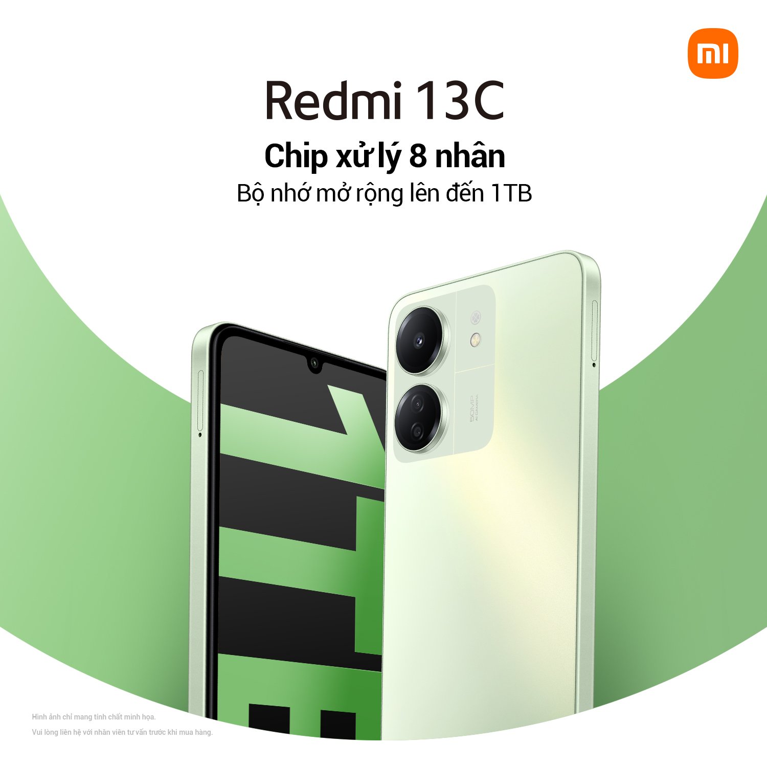 Chip xu ly Xiaomi ra mắt Redmi 13C: Màn hình cực lớn, bộ 3 camera 50MP, giá chỉ từ 3,09 triệu đồng