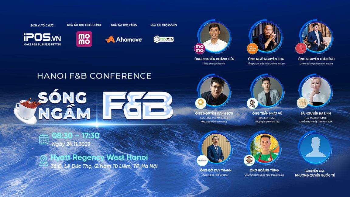 Sóng ngầm FB iPOS.vn 2 Sóng ngầm F&B   Điểm hẹn đặc biệt cho các lãnh đạo doanh nghiệp F&B