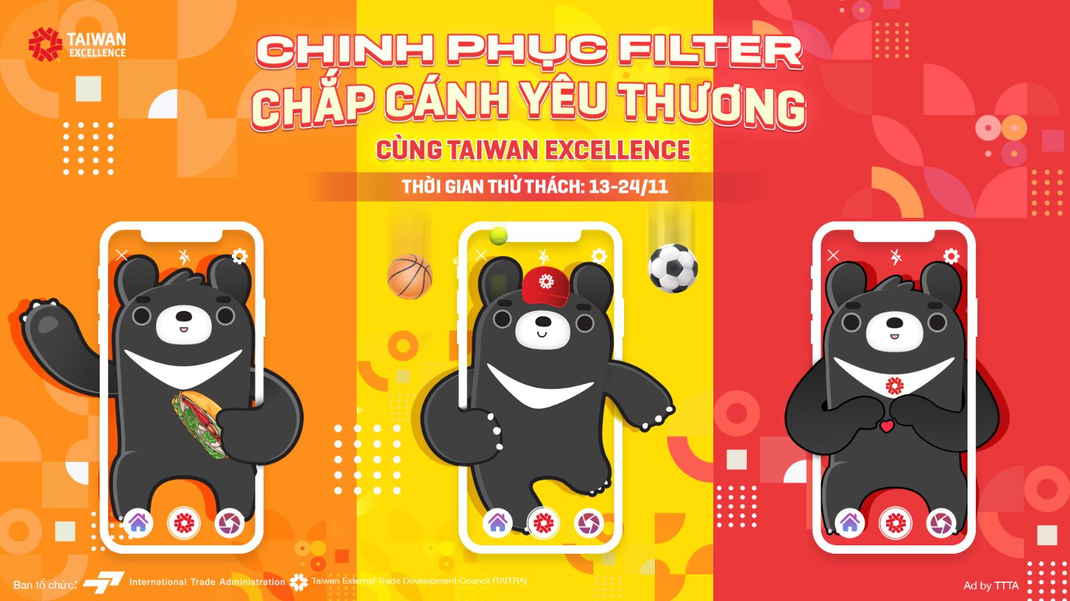 Taiwan Excellence triển khai hoạt động “Chinh phục filter chắp cánh yêu thương cùng Taiwan Excellence” 2 Chinh phục filter, chắp cánh yêu thương cùng Taiwan Excellence