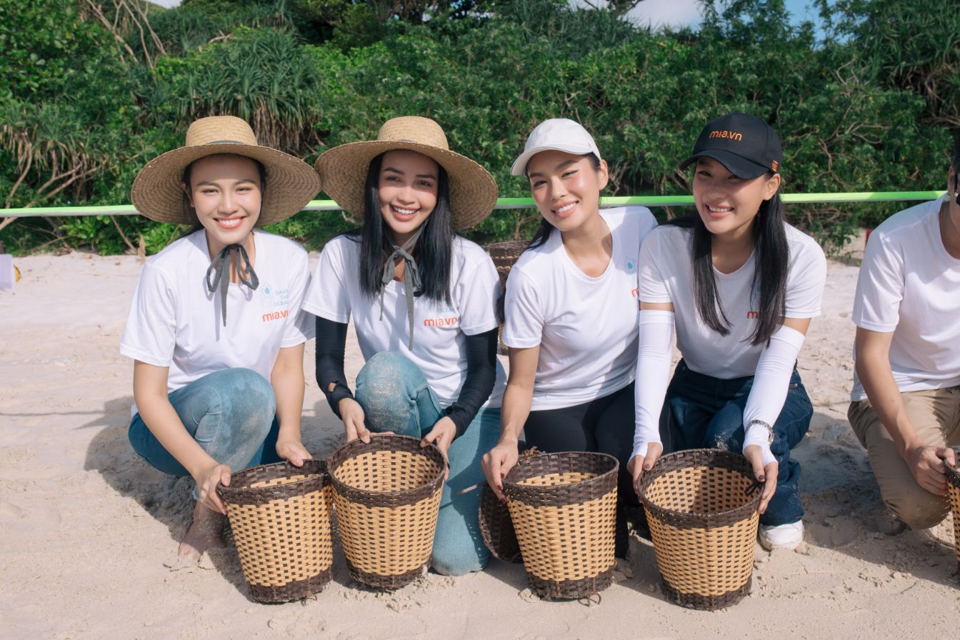 Top 3 Hoa hậu Hoàn vũ Việt Nam 2022 1 Top 3 Hoa hậu Hoàn vũ Việt Nam 2022 chung tay bảo vệ rùa biển