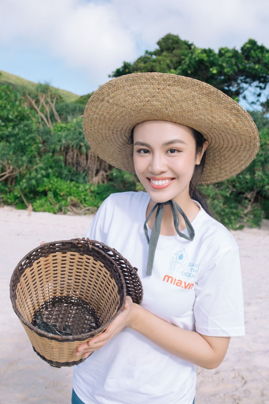 Top 3 Hoa hậu Hoàn vũ Việt Nam 2022 3 Top 3 Hoa hậu Hoàn vũ Việt Nam 2022 chung tay bảo vệ rùa biển