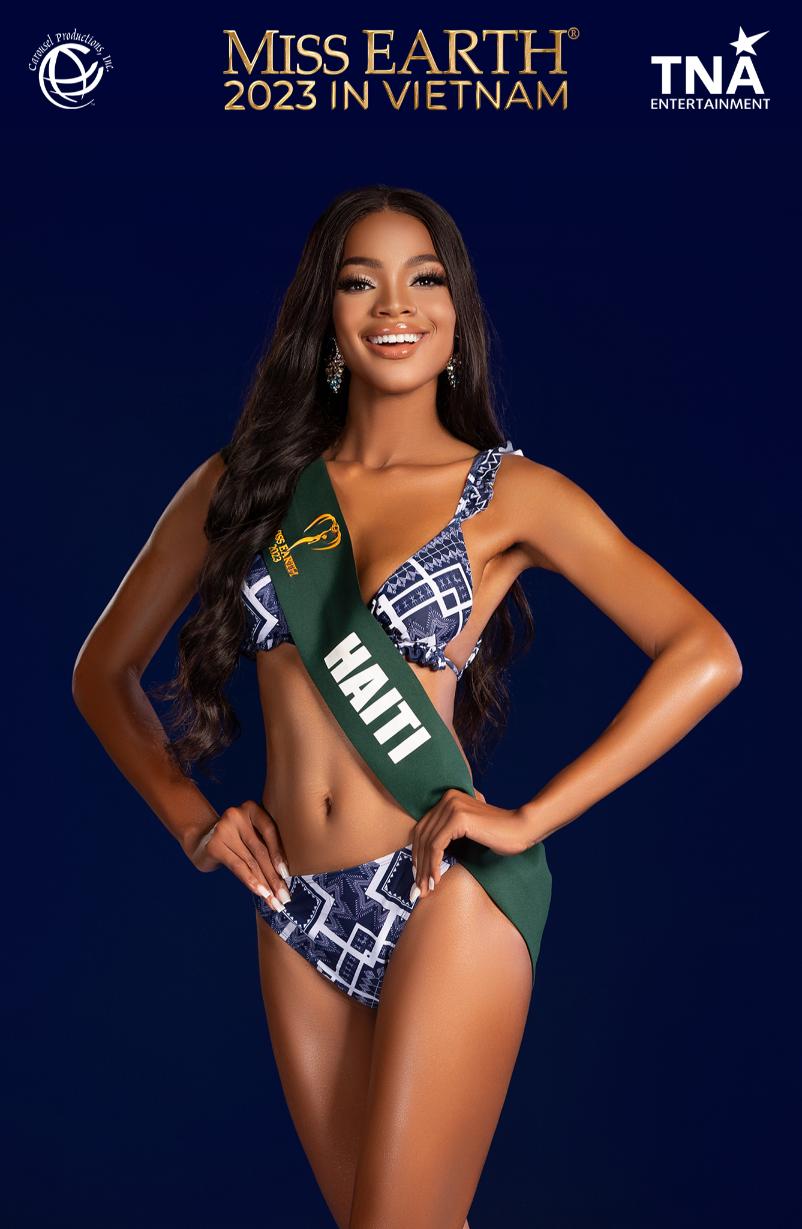 HAITI Miss Earth 2023 bất ngờ tung bộ ảnh bikini cực nóng bỏng của dàn thí sinh