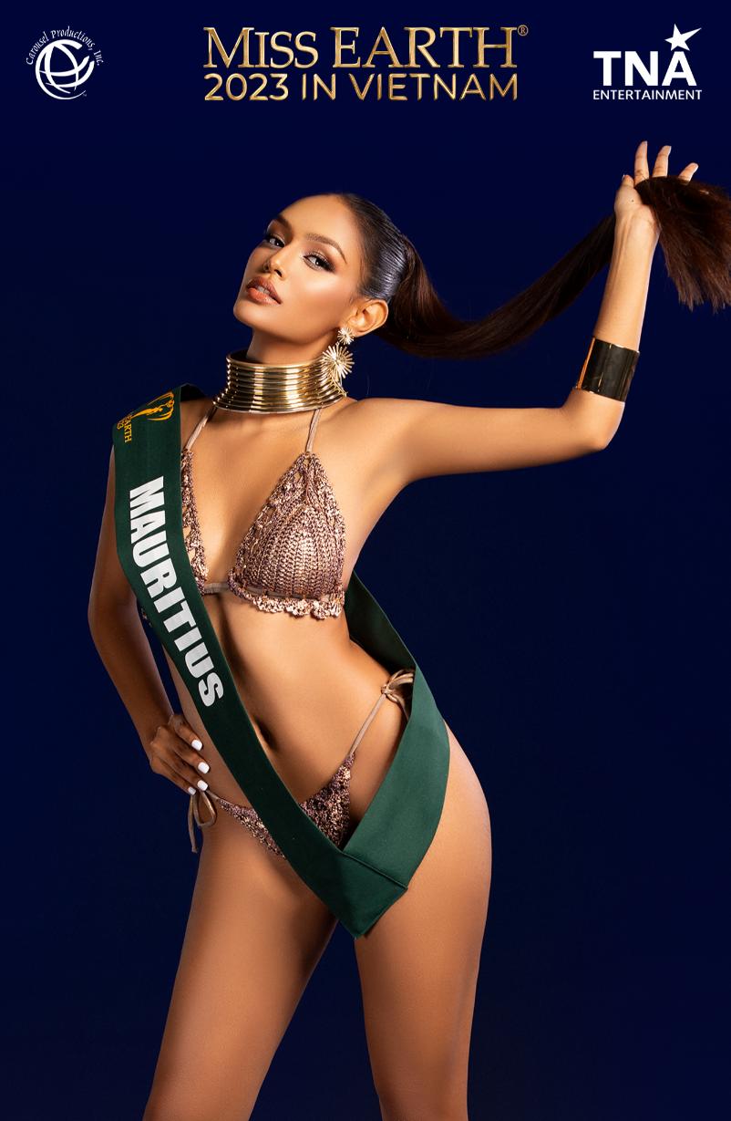 MAURITIUS Miss Earth 2023 bất ngờ tung bộ ảnh bikini cực nóng bỏng của dàn thí sinh