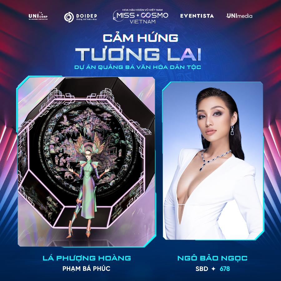 NGÔ BẢO NGỌC 678 40 thí sinh Miss Cosmo Vietnam 2023 sẽ trình diễn Dự án Quảng bá Văn hóa Dân tộc