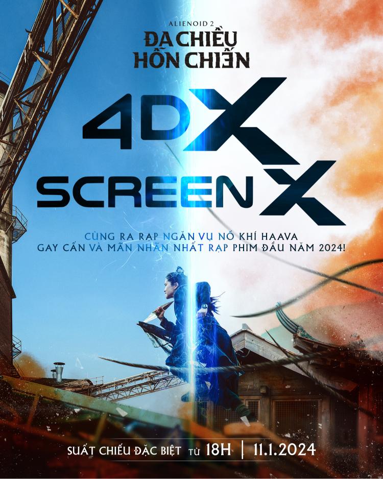Alienoid 2 Đa Chiều Hỗn Chiến 1 Alienoid 2: Đa Chiều Hỗn Chiến ra mắt định dạng 4DX và ScreenX trên màn ảnh rộng