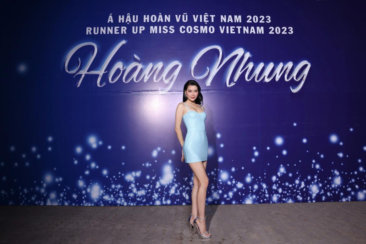 Miss Cosmo Vietnam – Hoa hậu Hoàn vũ Việt Nam 2023 Hoàng Nhung 4 Á hậu Hoàng Nhung hạnh phúc trong tiệc tri ân sau đăng quang   