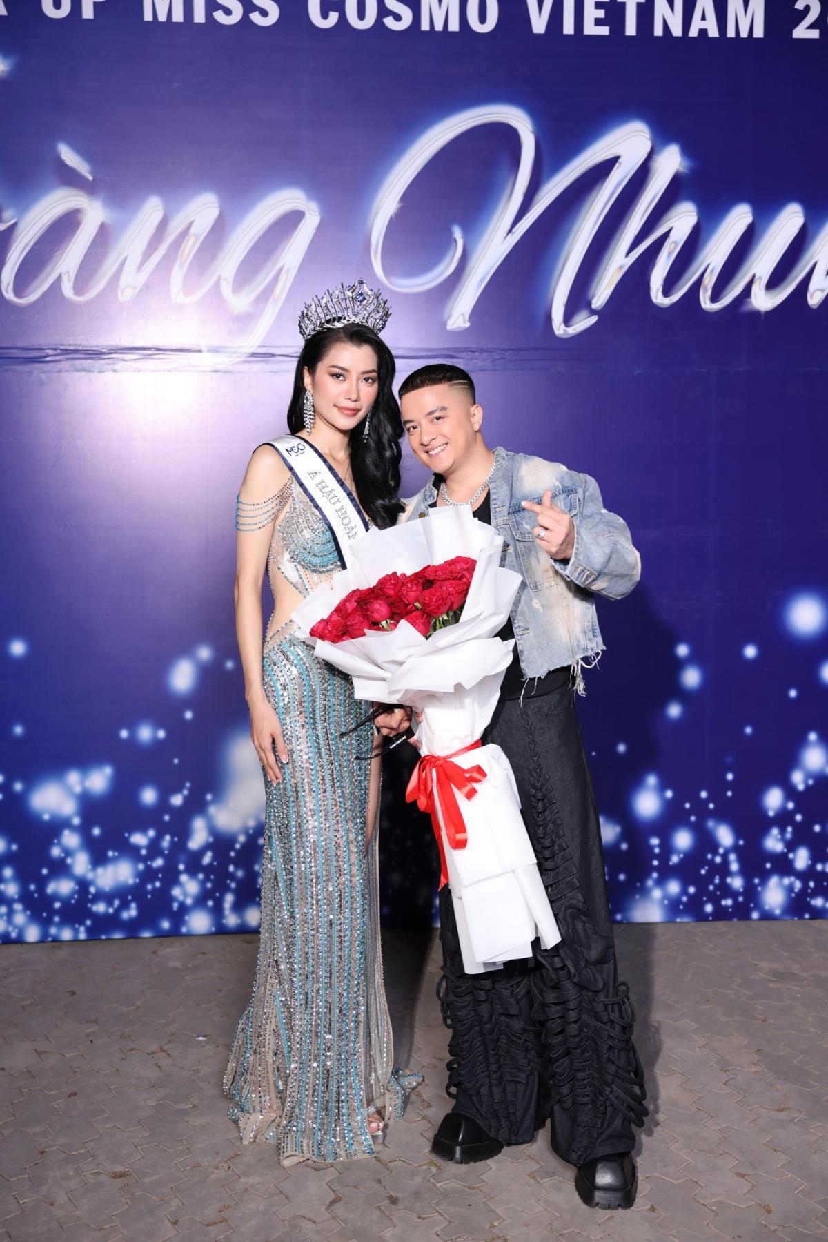 Miss Cosmo Vietnam – Hoa hậu Hoàn vũ Việt Nam 2023 Hoàng Nhung 5 Á hậu Hoàng Nhung hạnh phúc trong tiệc tri ân sau đăng quang   