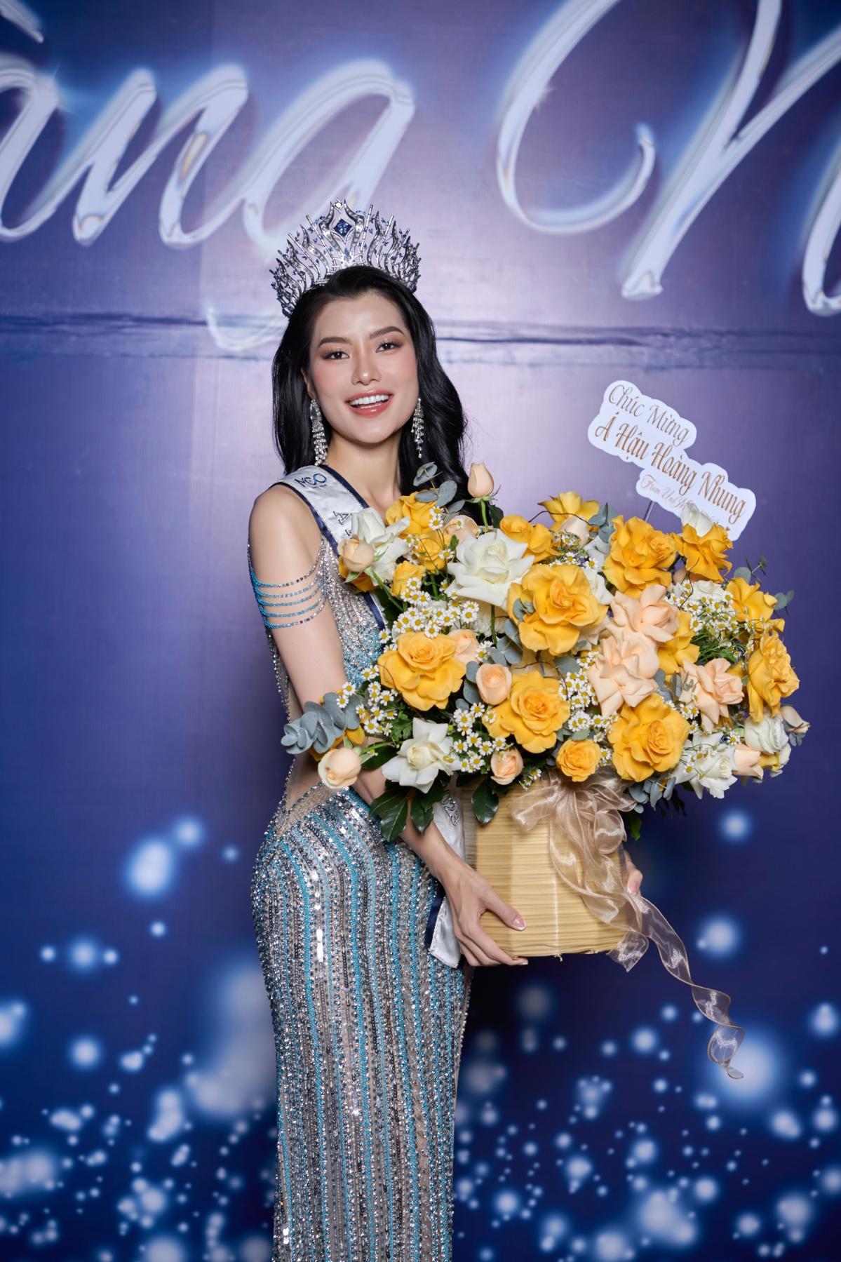Miss Cosmo Vietnam – Hoa hậu Hoàn vũ Việt Nam 2023 Hoàng Nhung 6 Á hậu Hoàng Nhung hạnh phúc trong tiệc tri ân sau đăng quang   