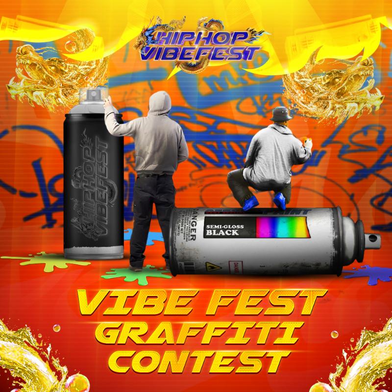 Quảng bá Graffiti Vibe Fest mở bát cuộc thi rap và vẽ graffiti lớn nhất dịp Tết Giáp Thìn 