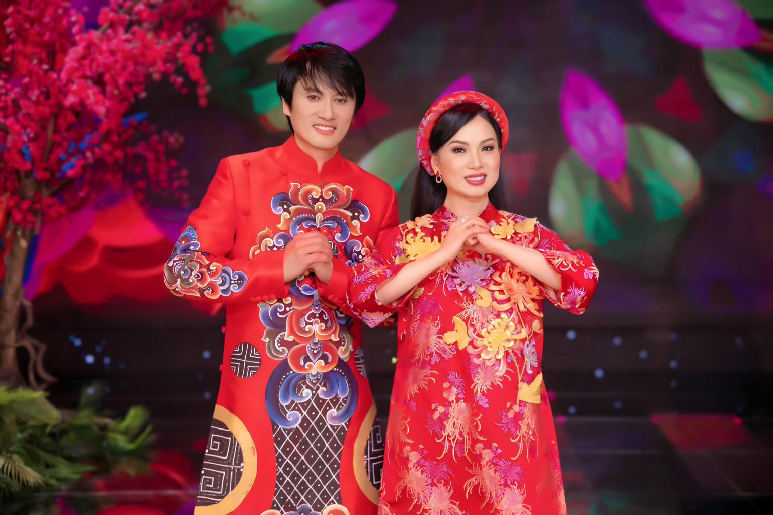 ca sĩ Hà Phương và ca sĩ Thái San Hà Phương rủ rê loạt sao khủng Hẹn ước với mùa xuân