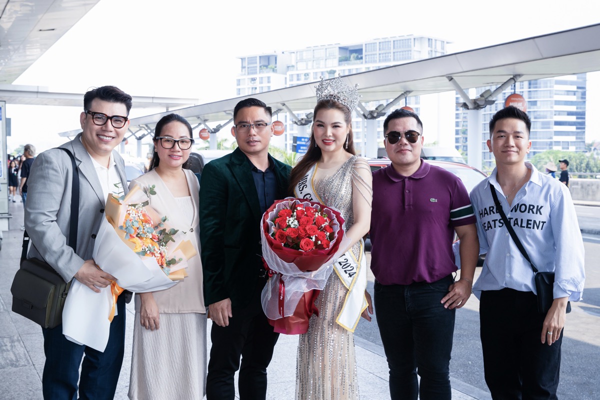 Hoa hậu Nguyễn Ngọc Trang chính thức lên đường dự thi Mrs Globe 2024 5 Hoa hậu Nguyễn Ngọc Trang chính thức lên đường dự thi Mrs Globe 2024