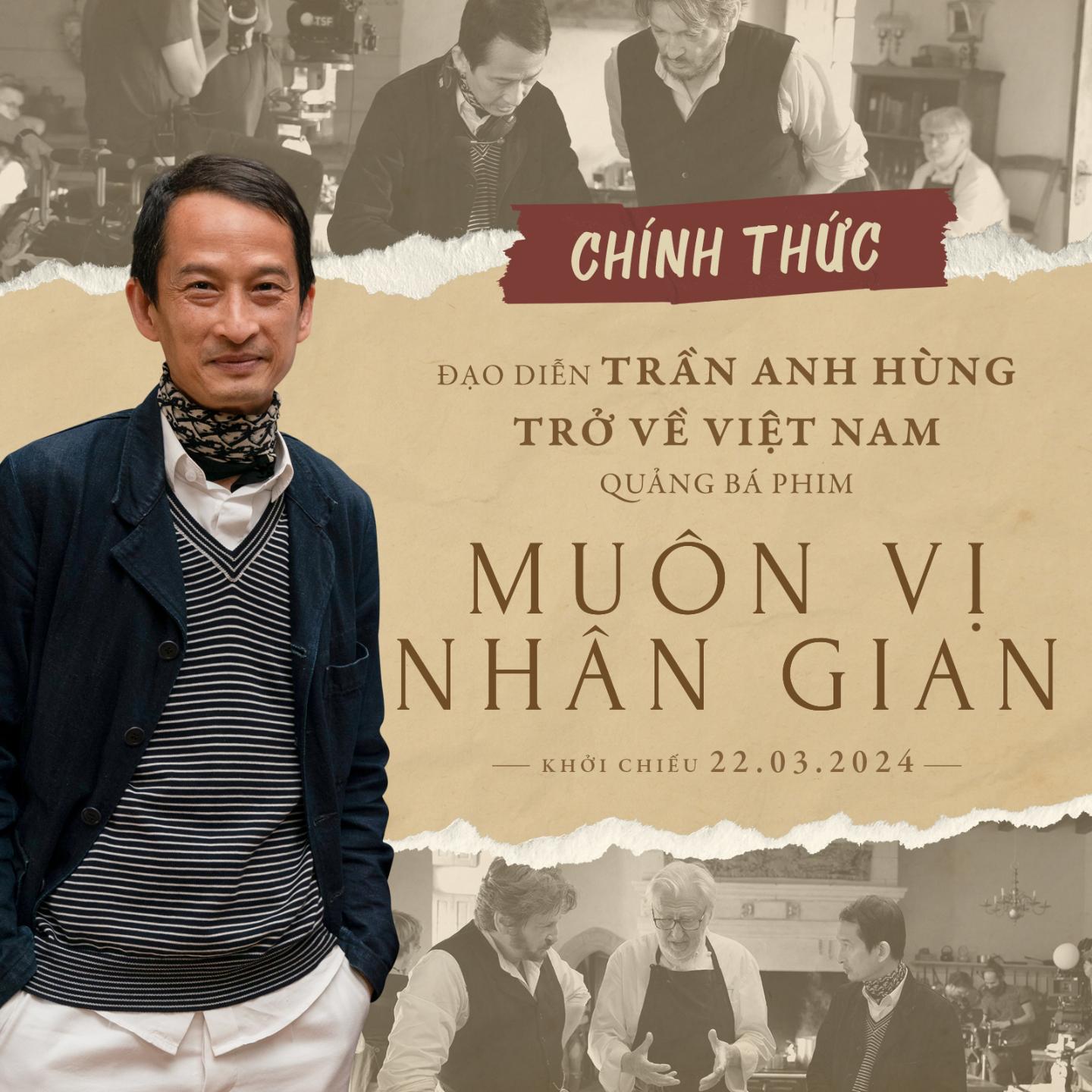Tran Anh Hung artwork 2 Đạo diễn Trần Anh Hùng trở về Việt Nam quảng bá phim điện ảnh Muôn Vị Nhân Gian