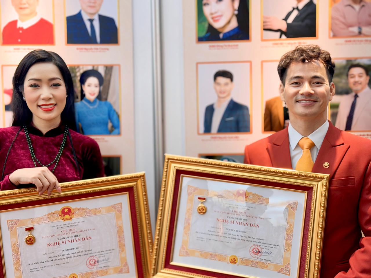 Trịnh Kim Chi nhân danh hiệu NSND 11 Trịnh Kim Chi vinh dự và tự hào nhận danh hiệu Nghệ sĩ Nhân Dân