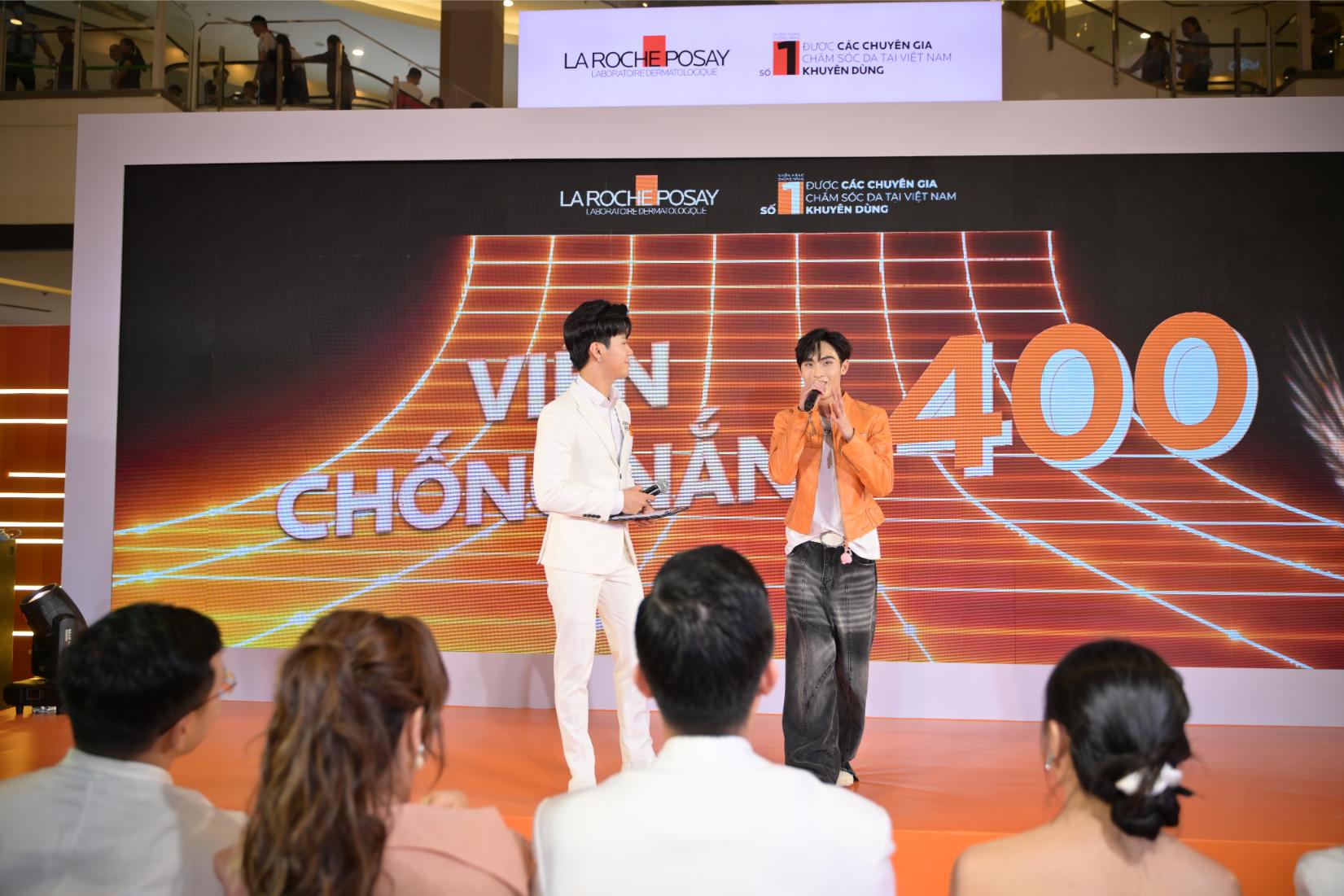 Viện chống nắng 400 1 La Roche Posay triển lãm Công nghệ UV Light đa giác quan tại Aeon Mall Celadon Tân Phú