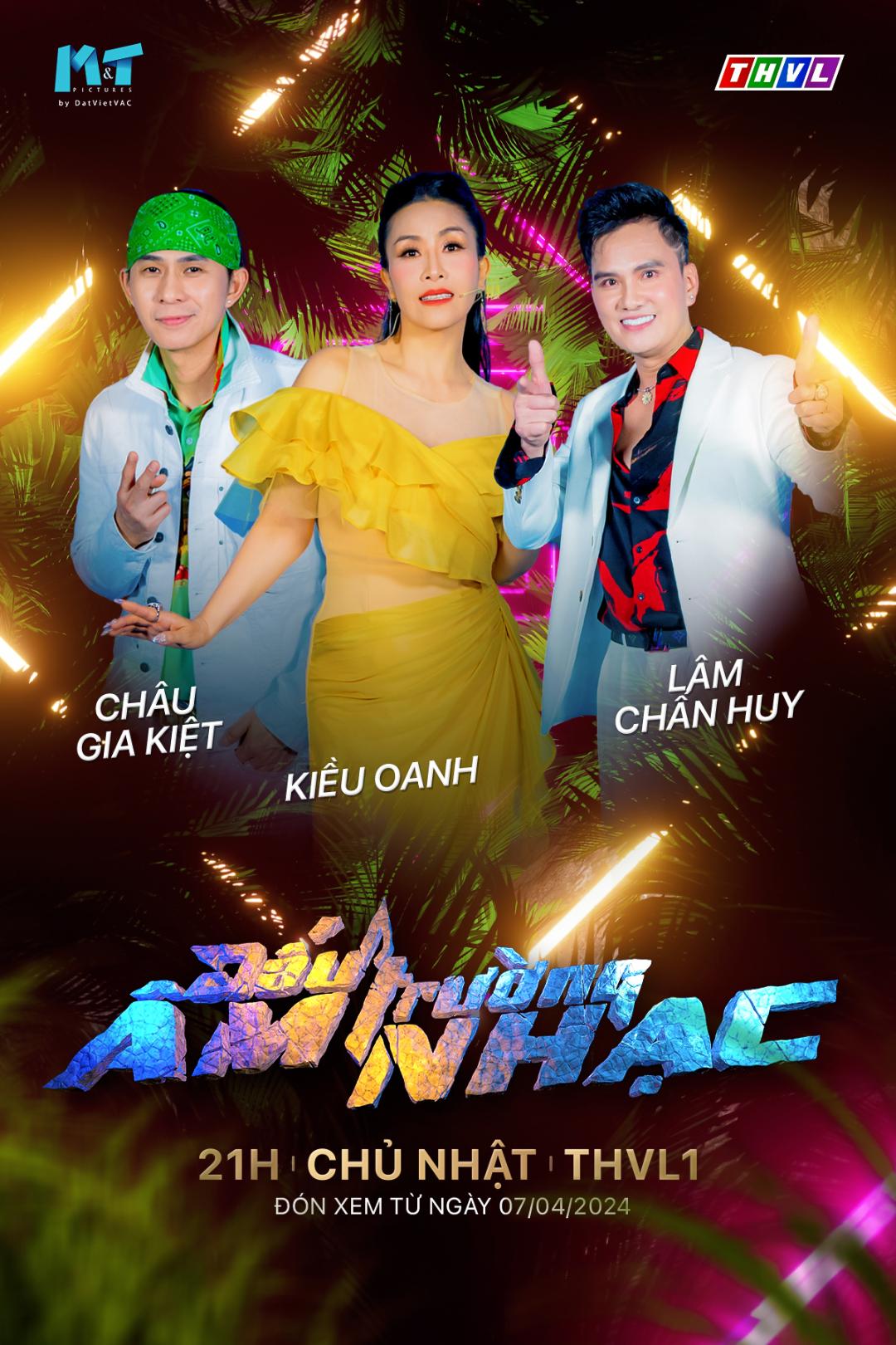 DTAN poster KM Lâm Chấn Huy trổ tài làm mai nhưng thất bại tại gameshow âm nhạc