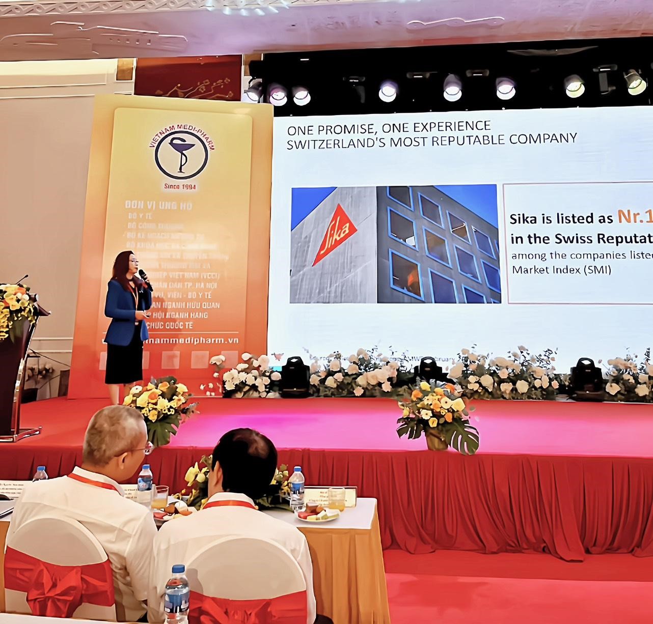 Sika Việt Nam Giải pháp sàn y tế của Sika gây ấn tượng tại triển lãm quốc tế chuyên ngành y dược