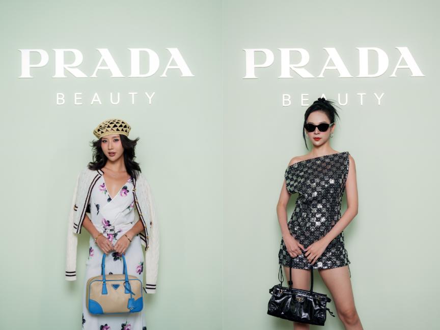 Prada Beauty Malay 2 Quỳnh Anh Shyn, Phí Phương Anh sánh vai cùng Win Metawin tại sự kiện Prada Beauty