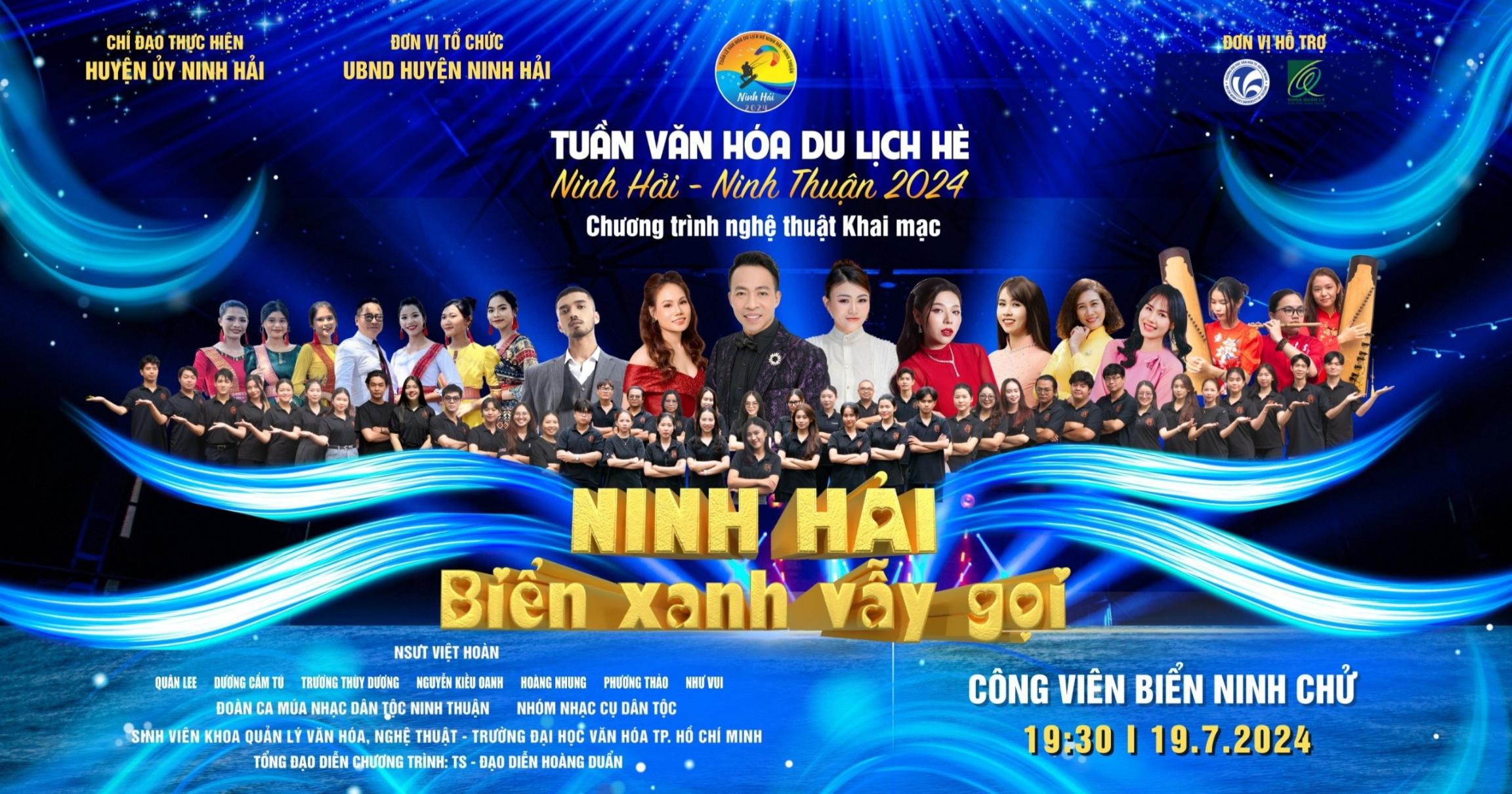 Tuần lễ văn hoá du lịch hè Ninh Hải Ninh Thuận 2024 1.1 Ninh Hải tổ chức Tuần lễ văn hoá du lịch hè Ninh Hải   Ninh Thuận 2024