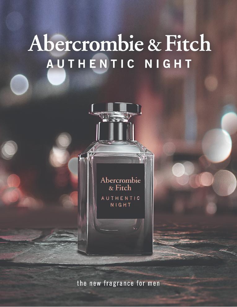 nước hoa chính hãng 2 Abercrombie & Fitch Authentic Night   Nhật ký ghi lại những khoảnh khắc ngẫu hứng cùng bạn bè