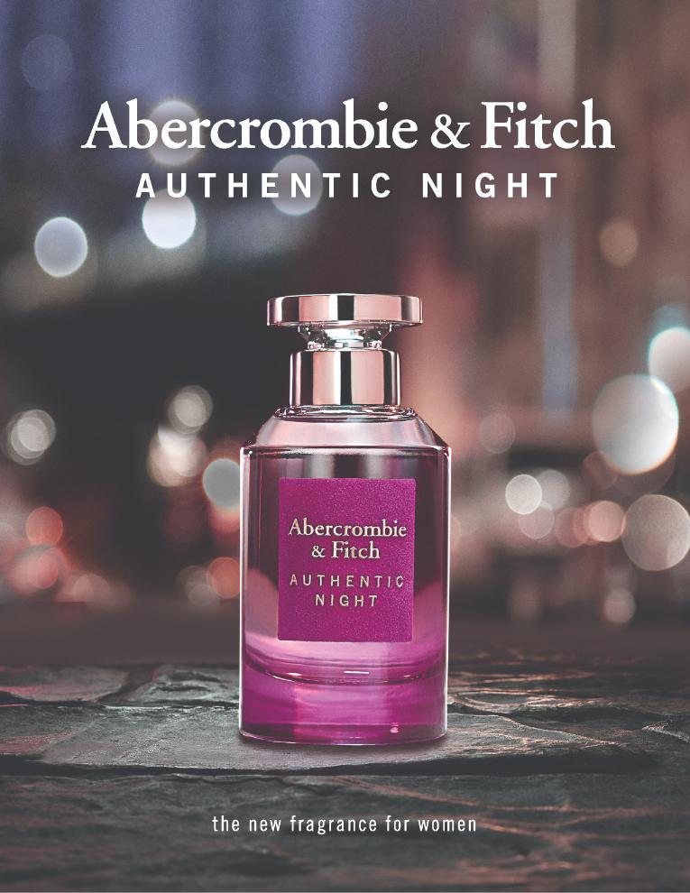 nước hoa chính hãng 3 Abercrombie & Fitch Authentic Night   Nhật ký ghi lại những khoảnh khắc ngẫu hứng cùng bạn bè