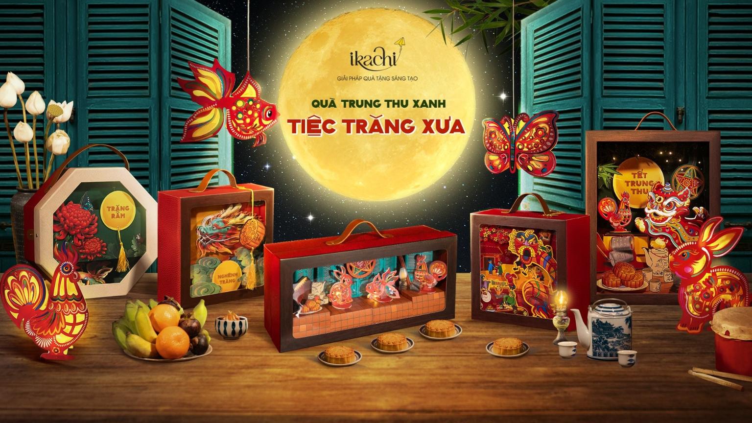 Ikachi Ikachi: Dẫn đầu xu thế quà tặng xanh, đón Trung thu xanh cùng Tiệc Trăng Xưa