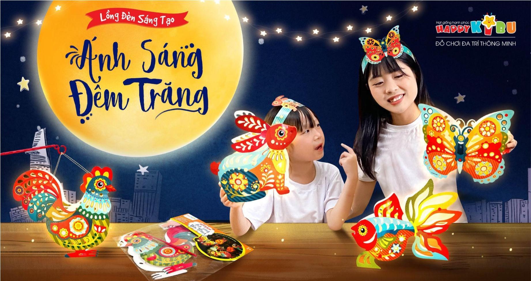 Lồng đèn Happy Kibu 5 Lồng đèn Happy Kibu   Khơi gợi yêu thương bảo vệ môi trường 