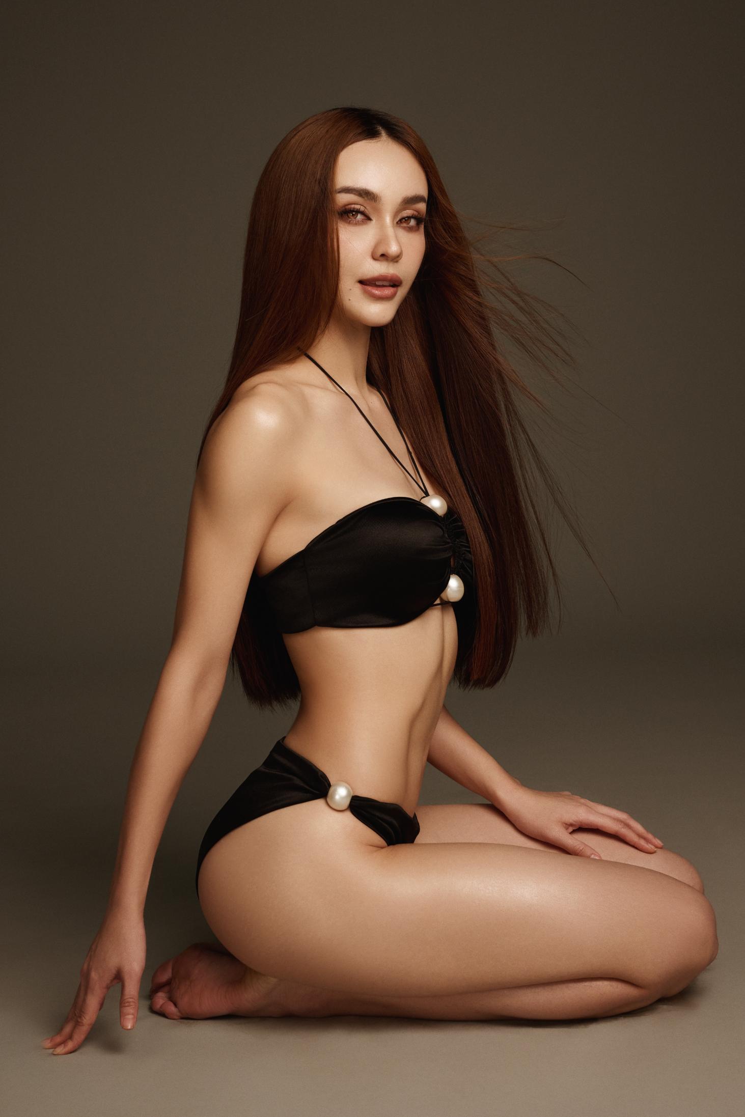 MLee Bikini3 MLee khoe dáng với bikini, sẵn sàng chiến Miss Universe Vietnam 2024