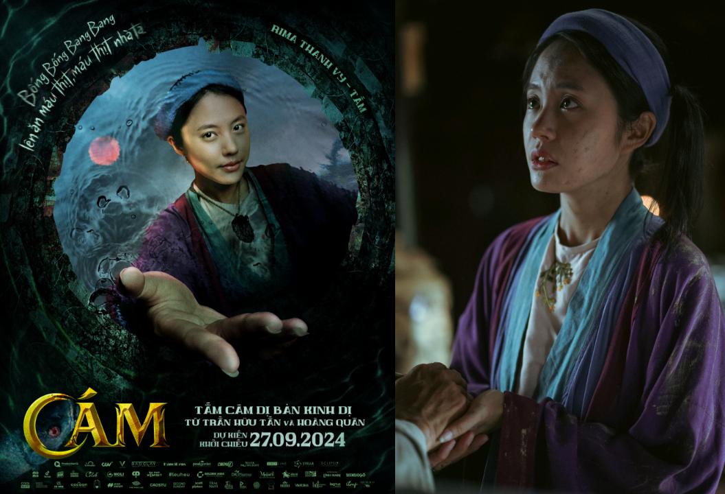 TẤM CAM CHARACTER POSTER side CÁM bung hàng 10 nhân vật: Bống bống bang bang, cả làng gọi cá?