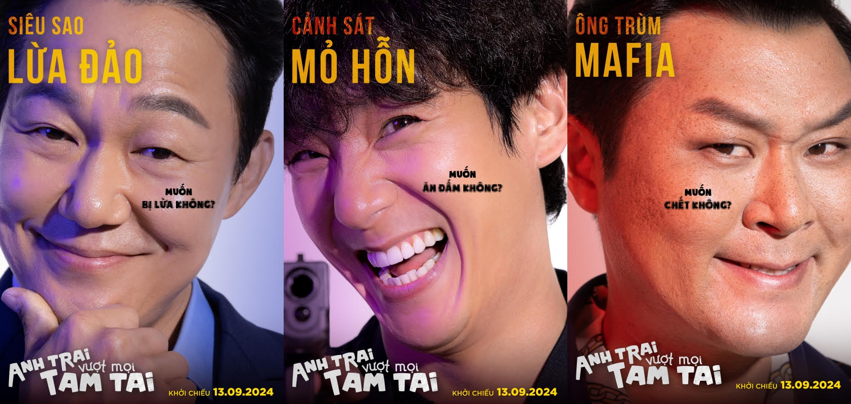 Anh Trai Vượt Mọi Tam Tai tung poster nhân vật vừa nhìn đã hứa hẹn hài banh nóc Anh Trai Vượt Mọi Tam Tai tung poster nhân vật vừa nhìn đã hứa hẹn hài banh nóc